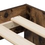 Estructura de Cama de Almacenamiento Roble Ahumado 100x200 cm | Foro24.es | Tu tienda online para hogar, jardín y más Foro24.es