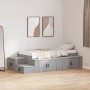 Estructura de Cama de Almacenamiento Gris Sonoma 100x200 cm | Foro24.es | Tu tienda online para hogar, jardín y más Foro24.es