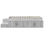 Estructura de Cama de Almacenamiento Gris Sonoma 100x200 cm | Foro24.es | Tu tienda online para hogar, jardín y más Foro24.es