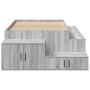Estructura de Cama de Almacenamiento Gris Sonoma 100x200 cm | Foro24.es | Tu tienda online para hogar, jardín y más Foro24.es