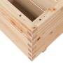 Jardinera madera maciza de pino 90x60x49,5 cm en Macetas y jardineras | Comprar online en Foru.es