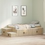 Estructura de cama de almacenamiento Roble de Sonoma 90x200 cm | Foro24.es | Tu tienda online para hogar, jardín y más Foro24.es