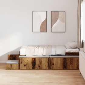 Comprar Marco de cama de almacenamiento de madera
