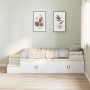 Marco de Cama con Almacenamiento Blanco 80x200 cm | Foro24.es | Tu tienda online para hogar, jardín y más Foro24.es