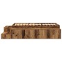 Estructura de Cama de Almacenamiento Madera Vieja 80x200 cm | Foro24.es | Tu tienda online para hogar, jardín y más Foro24.es