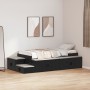 Estructura de Cama de Almacenamiento Negro Roble 90x190 cm | Foro24.es | Tu tienda online para hogar, jardín y más Foro24.es