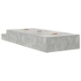 Marco de cama con almacenamiento Gris Concreto 80x200 cm | Foro24.es | Tu tienda online para hogar, jardín y más Foro24.es