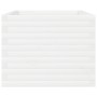 Jardinera madera maciza de pino blanco 110x60x49,5 cm en Macetas y jardineras | Comprar online en Foru.es