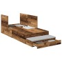 Marco de Cama de Almacenamiento Madera Vieja 80x200 cm | Foro24.es | Tu tienda online para hogar, jardín y más Foro24.es