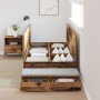 Marco de Cama de Almacenamiento Madera Vieja 80x200 cm | Foro24.es | Tu tienda online para hogar, jardín y más Foro24.es