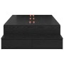 Estructura de Cama de Almacenamiento Roble Negro 100x200 cm | Foro24.es | Tu tienda online para hogar, jardín y más Foro24.es