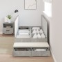 Estructura de Cama de Almacenamiento Gris Concreto 100x200 cm de , Camas y somieres - Ref: Foro24-3335616, Precio: 253,16 €, ...