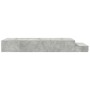 Estructura de Cama de Almacenamiento Gris Concreto 100x200 cm de , Camas y somieres - Ref: Foro24-3335616, Precio: 253,16 €, ...