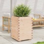 Jardinera madera maciza de pino 50x50x72,5 cm en Macetas y jardineras | Comprar online en Foru.es
