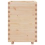 Jardinera madera maciza de pino 50x50x72,5 cm en Macetas y jardineras | Comprar online en Foru.es