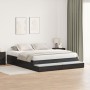 Estructura de Cama de Almacenamiento Color Roble Negro 200x200 cm | Foro24.es | Tu tienda online para hogar, jardín y más Foro24.es