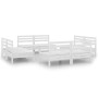Juego de muebles de jardín 8 pzas madera maciza de pino blanco de vidaXL, Conjuntos de jardín - Ref: Foro24-3082413, Precio: ...