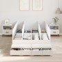Estructura de Cama de Almacenamiento Blanca 120x200 cm | Foro24.es | Tu tienda online para hogar, jardín y más Foro24.es