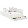 Estructura de Cama de Almacenamiento Blanca 120x200 cm | Foro24.es | Tu tienda online para hogar, jardín y más Foro24.es
