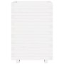 Jardinera madera maciza de pino blanco 50x50x72,5 cm en Macetas y jardineras | Comprar online en Foru.es
