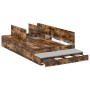 Estructura de Cama Roble Ahumado 120x200 cm | Foro24.es | Tu tienda online para hogar, jardín y más Foro24.es
