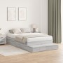 Marco de Cama Grey Sonoma 120x200 cm | Foro24.es | Tu tienda online para hogar, jardín y más Foro24.es