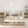 Estructura de Cama con Almacenamiento Roble Sonoma 140x200 cm | Foro24.es | Tu tienda online para hogar, jardín y más Foro24.es