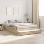 Estructura de Cama con Almacenamiento Roble Sonoma 140x200 cm | Foro24.es | Tu tienda online para hogar, jardín y más Foro24.es