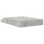 Estructura de cama de almacenamiento Gris Concreto 140x200 cm | Foro24.es | Tu tienda online para hogar, jardín y más Foro24.es