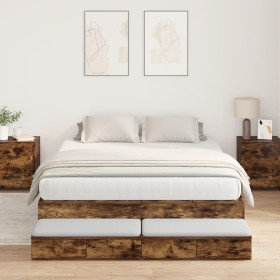 Comprar Marco de Cama con Almacenamiento Roble