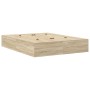 Estructura de Cama de Almacenamiento en Roble Sonoma 150x200 cm | Foro24.es | Tu tienda online para hogar, jardín y más Foro24.es
