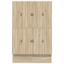 Estructura de Cama de Almacenamiento en Roble Sonoma 150x200 cm | Foro24.es | Tu tienda online para hogar, jardín y más Foro24.es