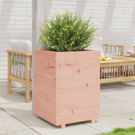 Jardinera madera maciza de abeto Douglas 50x50x72,5 cm en Macetas y jardineras | Comprar online en Foru.es