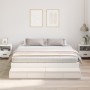 Estructura de Cama de Almacenamiento Blanca 180x200 cm | Foro24.es | Tu tienda online para hogar, jardín y más Foro24.es