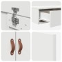 Estructura de Cama de Almacenamiento Blanca 180x200 cm | Foro24.es | Tu tienda online para hogar, jardín y más Foro24.es