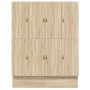 Estructura de Cama de Almacenamiento Sonoma Oak 180x200 cm de , Camas y somieres - Ref: Foro24-3335663, Precio: 506,05 €, Des...
