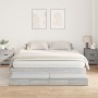 Marco de Cama con Almacenamiento Gris Sonoma 180x200 cm | Foro24.es | Tu tienda online para hogar, jardín y más Foro24.es