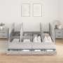 Marco de Cama con Almacenamiento Gris Sonoma 180x200 cm | Foro24.es | Tu tienda online para hogar, jardín y más Foro24.es