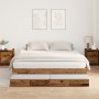 Estructura de Cama de Almacenamiento Madera Vieja 180x200 cm | Foro24.es | Tu tienda online para hogar, jardín y más Foro24.es