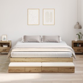 Comprar Marco de Cama de Almacenamiento de Roble