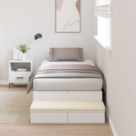 Cama con almacenamiento Blanca 75x190 cm | Foro24.es | Tu tienda online para hogar, jardín y más Foro24.es