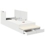 Cama con almacenamiento Blanca 75x190 cm | Foro24.es | Tu tienda online para hogar, jardín y más Foro24.es