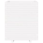 Jardinera madera maciza de pino blanco 60x60x72,5 cm en Macetas y jardineras | Comprar online en Foru.es