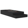 estructura de cama de almacenamiento en roble negro 75x190 cm | Foro24.es | Tu tienda online para hogar, jardín y más Foro24.es
