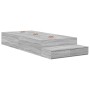 Estructura de Cama de Almacenamiento Gris Sonoma 75x190 cm | Foro24.es | Tu tienda online para hogar, jardín y más Foro24.es