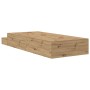 Estructura de Cama de Almacenamiento en Roble Artesanal 75x190 cm | Foro24.es | Tu tienda online para hogar, jardín y más Foro24.es