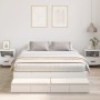 Estructura de Cama de Almacenamiento Blanca 140x190 cm | Foro24.es | Tu tienda online para hogar, jardín y más Foro24.es