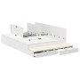 Estructura de Cama de Almacenamiento Blanca 140x190 cm | Foro24.es | Tu tienda online para hogar, jardín y más Foro24.es