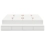Estructura de Cama de Almacenamiento Blanca 140x190 cm | Foro24.es | Tu tienda online para hogar, jardín y más Foro24.es