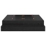 Estructura de Cama de Almacenamiento Negro Roble 140x190 cm | Foro24.es | Tu tienda online para hogar, jardín y más Foro24.es
